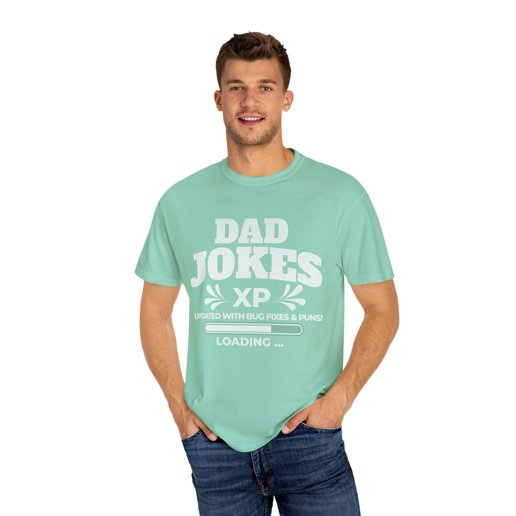 Dad Jokes XP Loading Funny Father’s Day  T-shirt