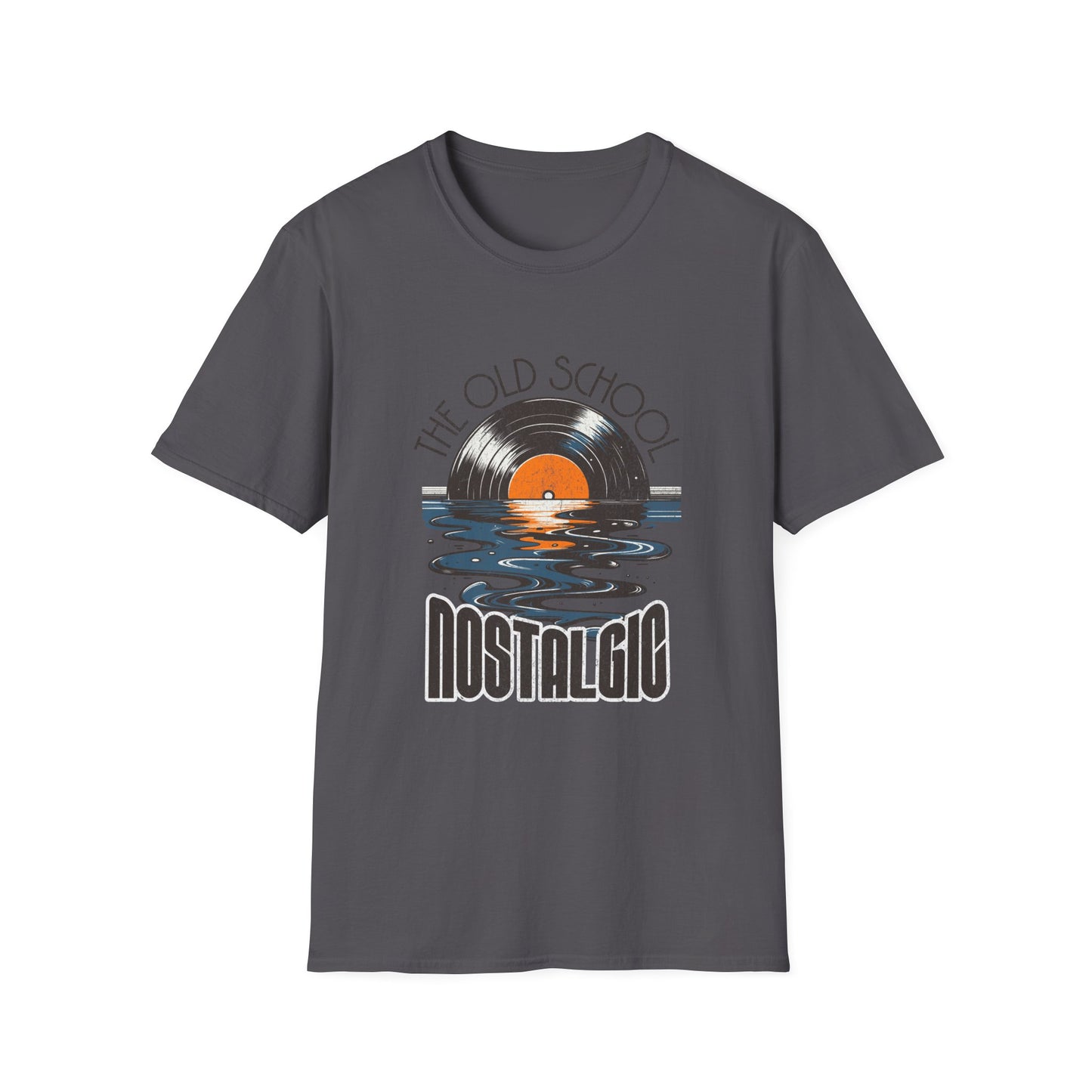 Retro Nostalgic Vintage Vinyl Music T-shirt