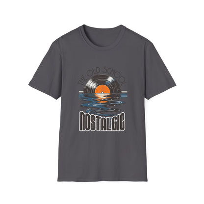 Retro Nostalgic Vintage Vinyl Music T-shirt