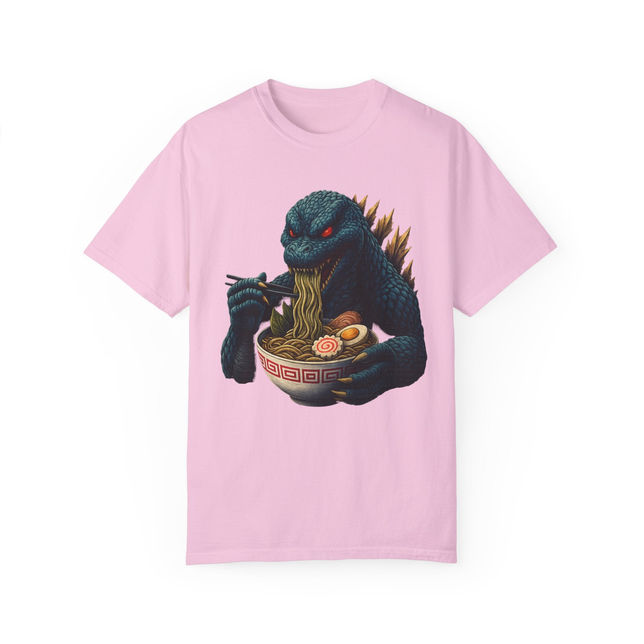 Kaiju Godzilla Eating Ramen T-shirt