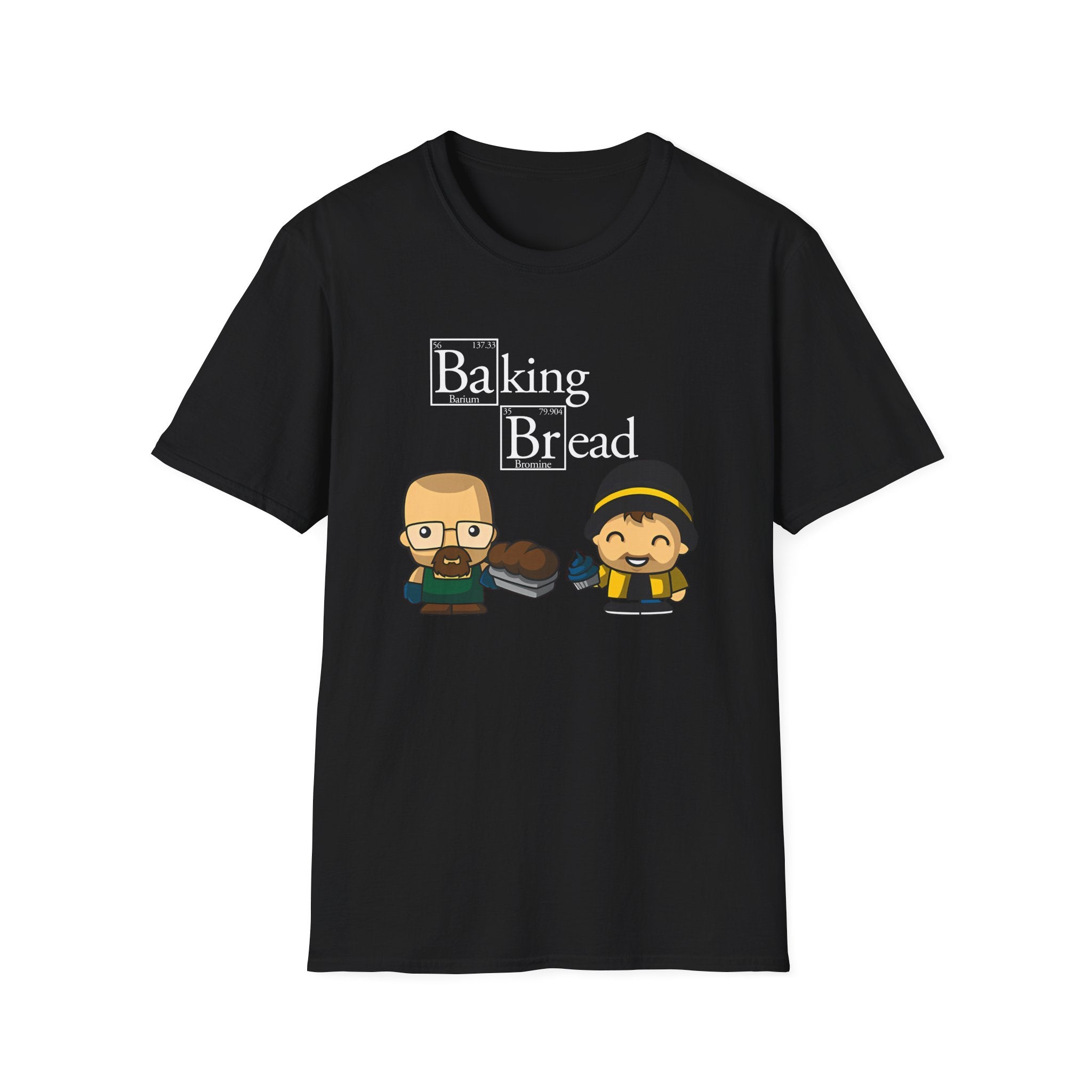 Funny Pop Culture Hilarious Chemistry Student Baking Bread T-Shirt
