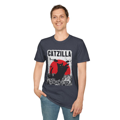 Catzilla Pop Culture Godzilla T-Shirt