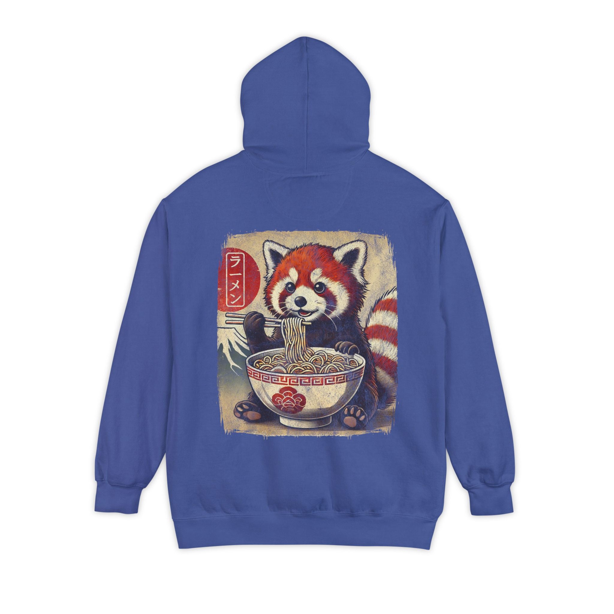 Japanese Anime Red Panda Ramen Hoodie