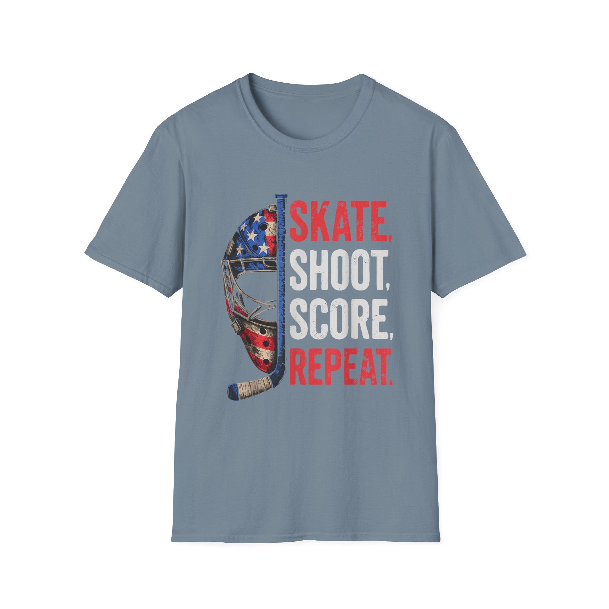 USA Hockey Skate Shoot Score Hockey T-Shirt