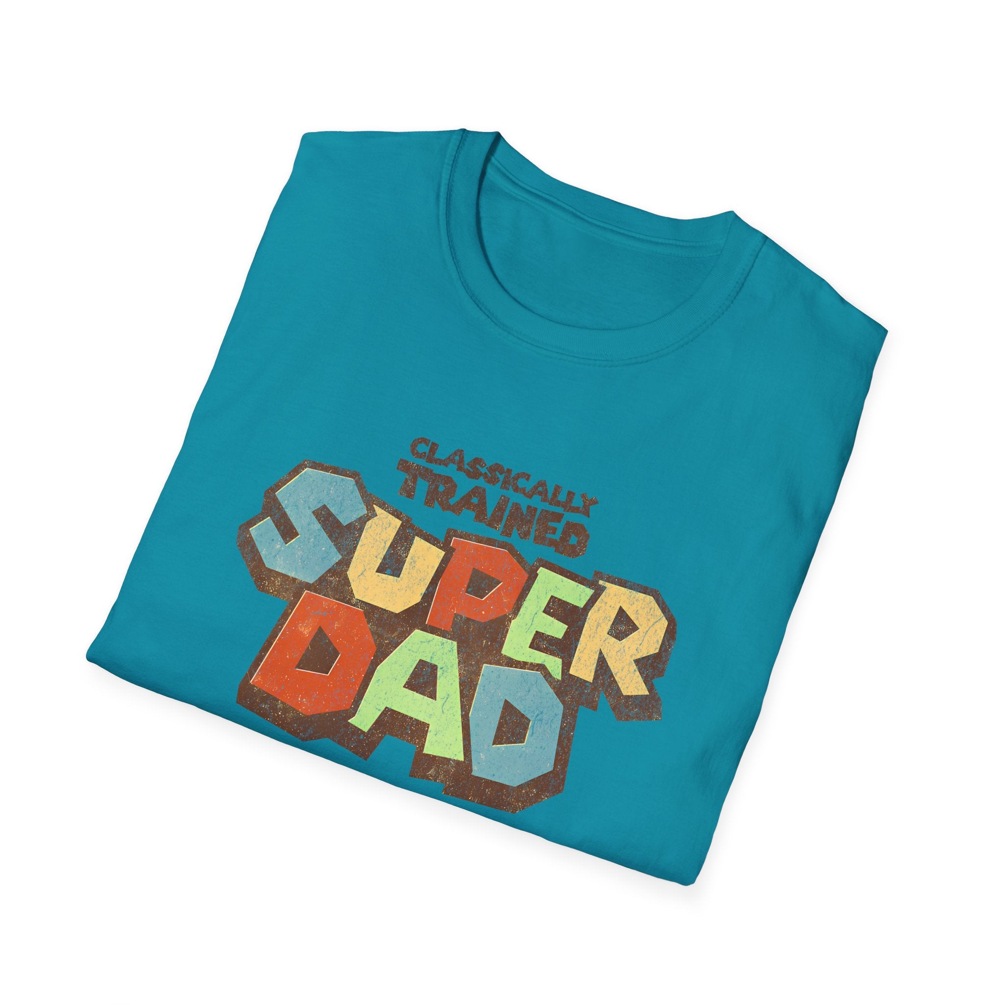 Classically Trained Super Dad Father's Day T-Shirt
