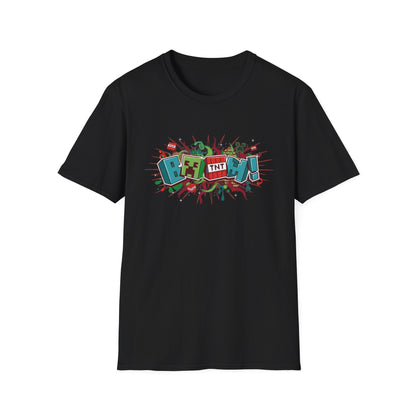 Funny Mining Gamer Pixel Boom Gaming Miner T-Shirt