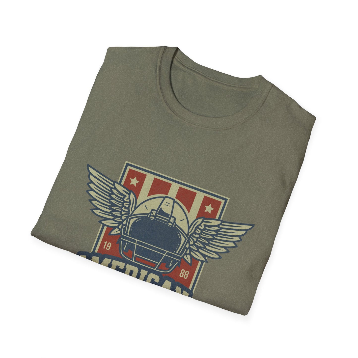 American Football League Season Vintage Football Logo T-Shirt
