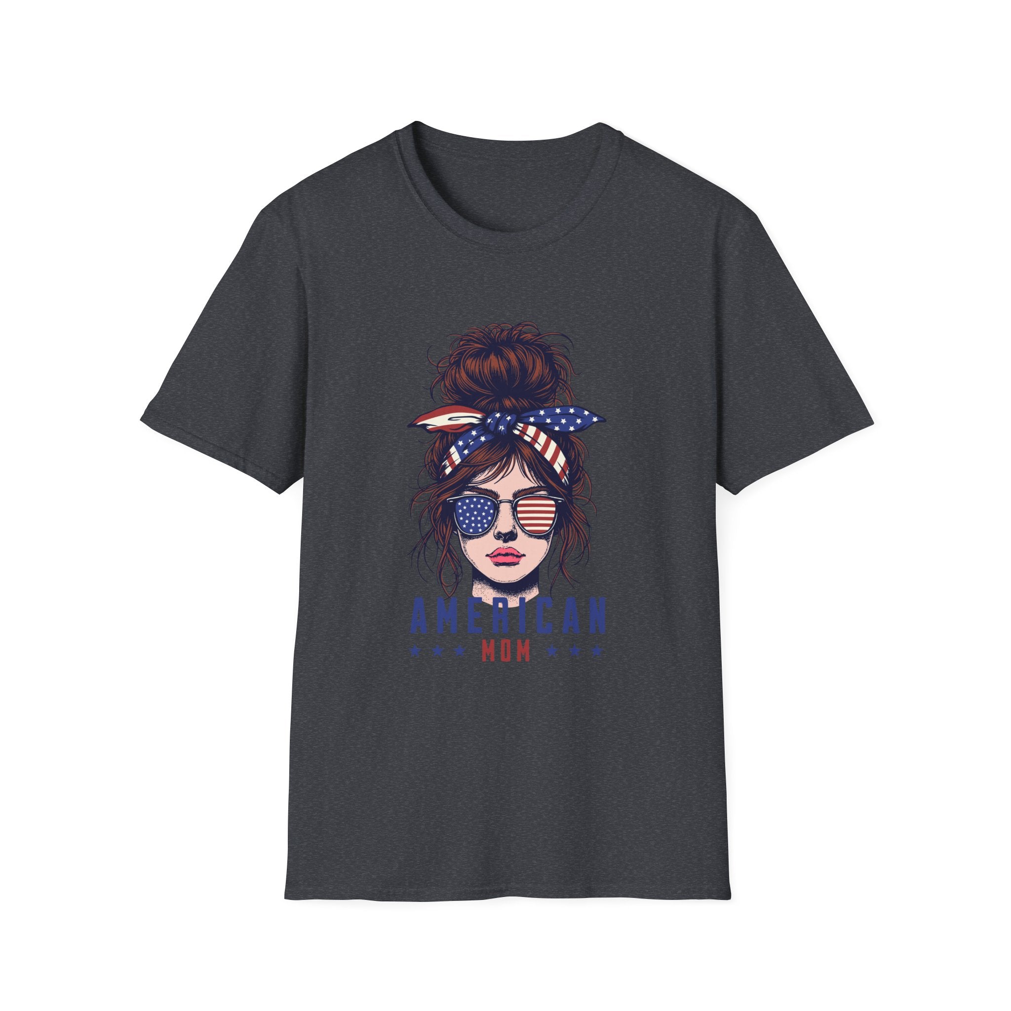 4th of July Gifts for Mothers American Mom T-shirt