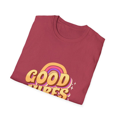 Retro 80s Old School Good Vibes Retro T-Shirt