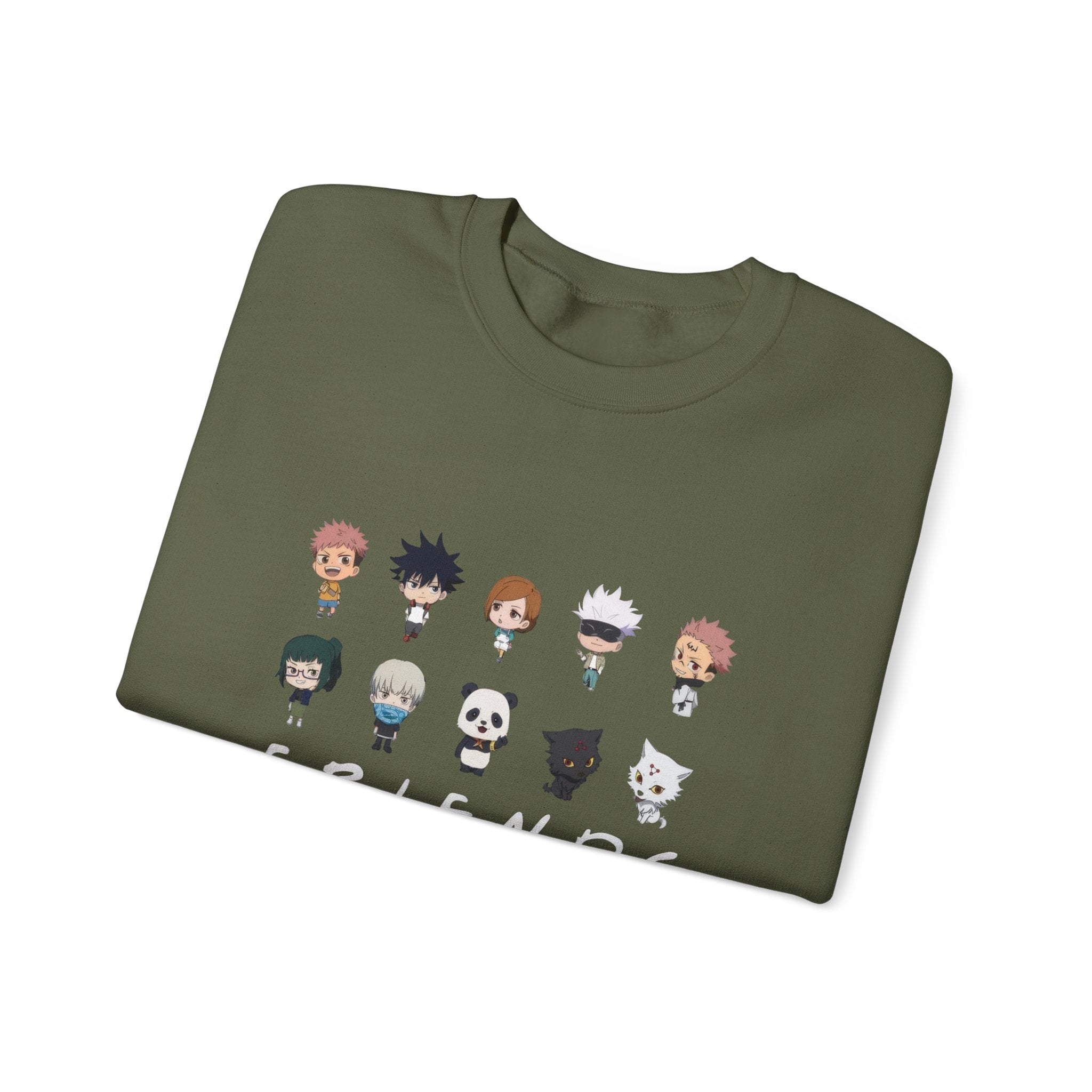 Anime Hero Squad JJK Friends Sweatshirt