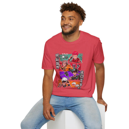 Japan Pop Culture Stars Anime Heroes T-Shirt