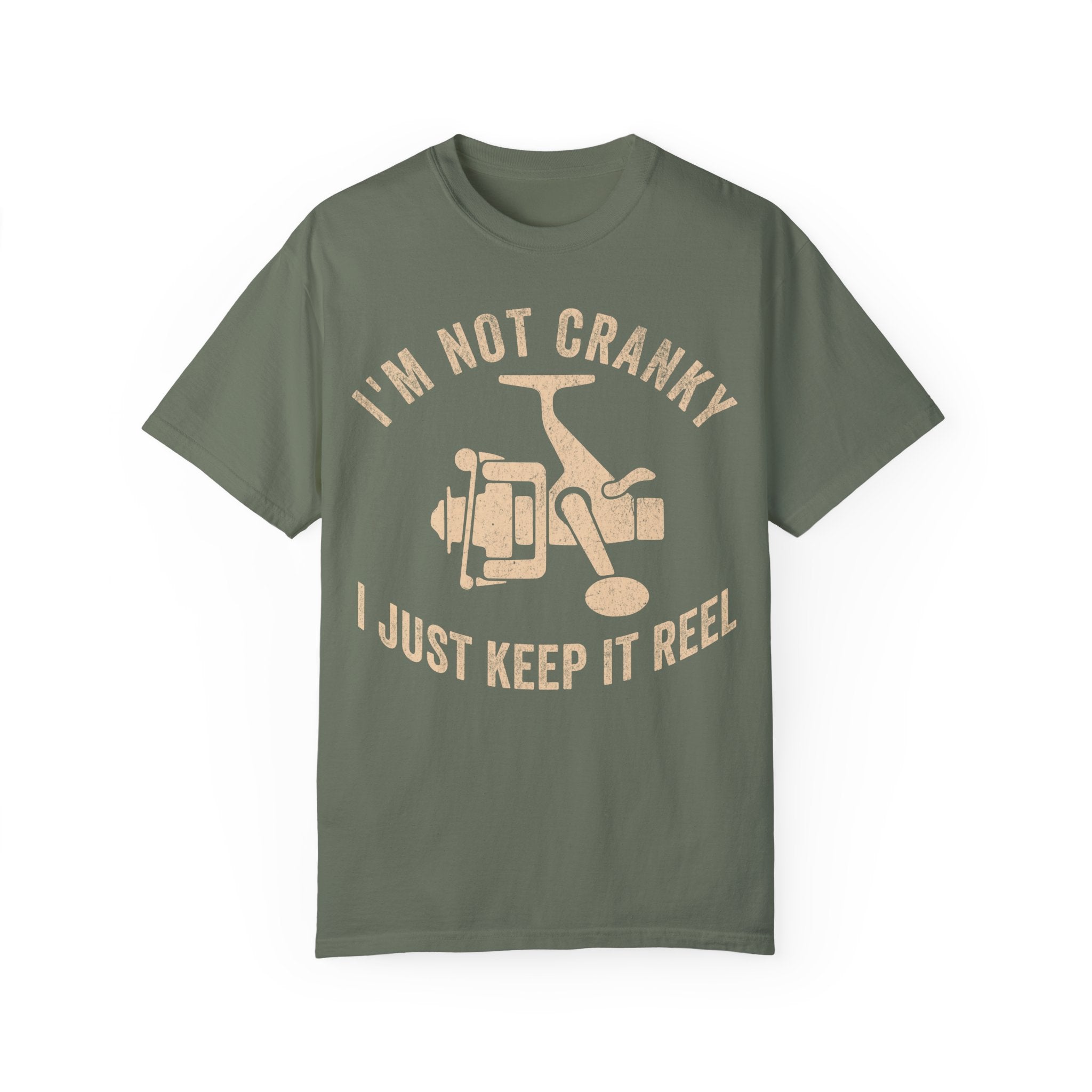 Fisher Dad – I’m Not Cranky, I Just Keep It Reel Father’s Day T-shirt