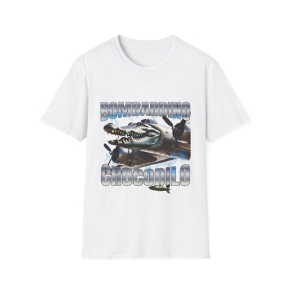 Funny Meme Bombardino Crocodilo T-shirt