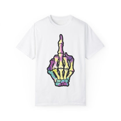 Skeleton Hand F You Streetwear T-shirt