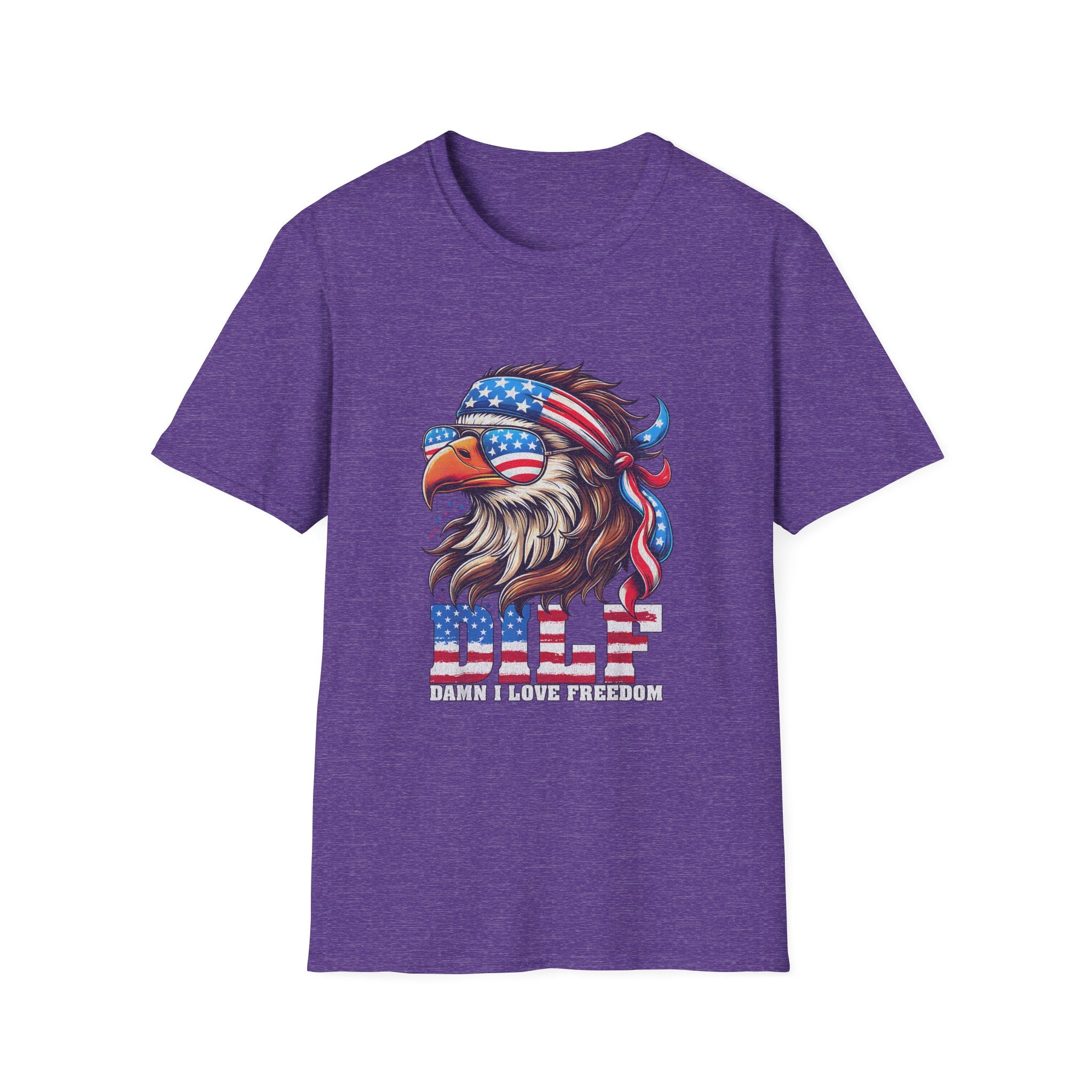 America Bald Eagle MILF – Man I Love Freedom USA 4th of July T-shirt
