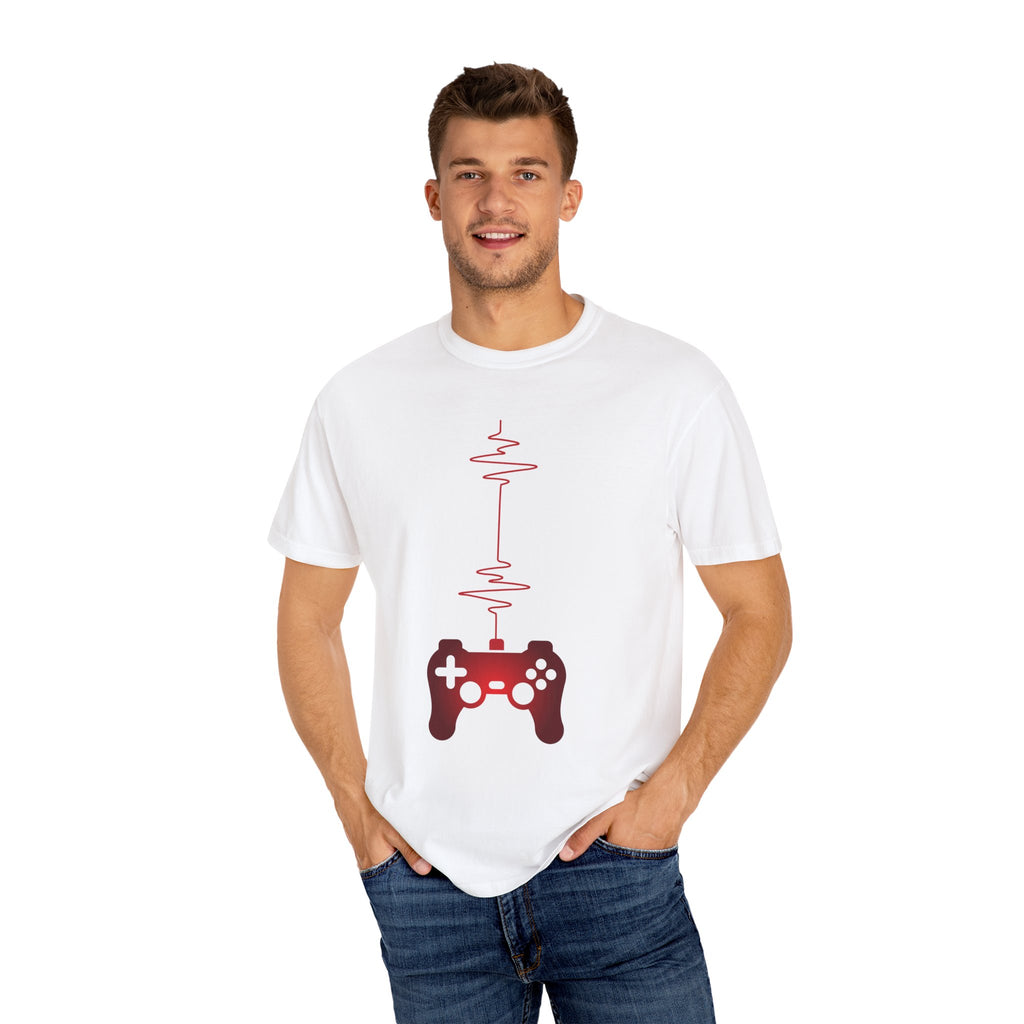 I Love Gaming Heartbeat Gamer T-shirt