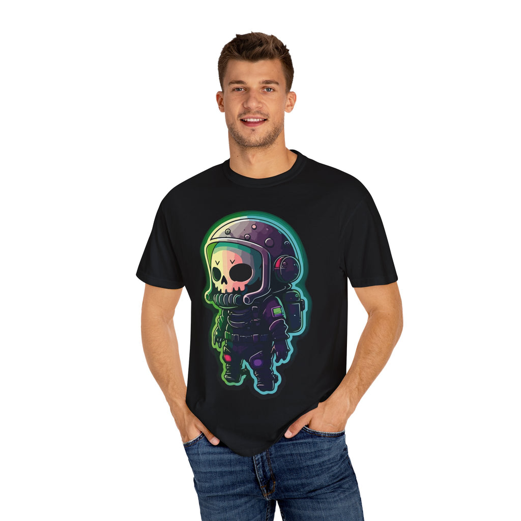 Funny Grim Reaper Astronaut Streetwear T-shirt