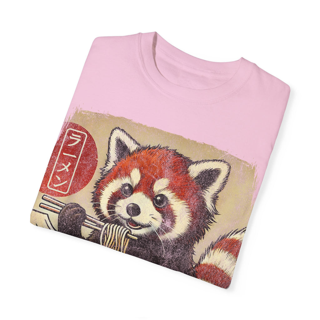 Ramen Time – Japanese Anime Red Panda T-shirt