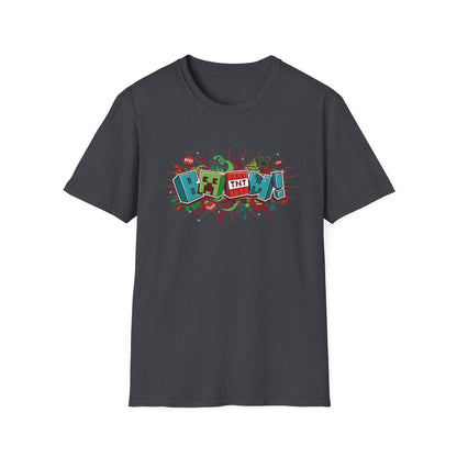 Funny Mining Gamer Pixel Boom Gaming Miner T-Shirt