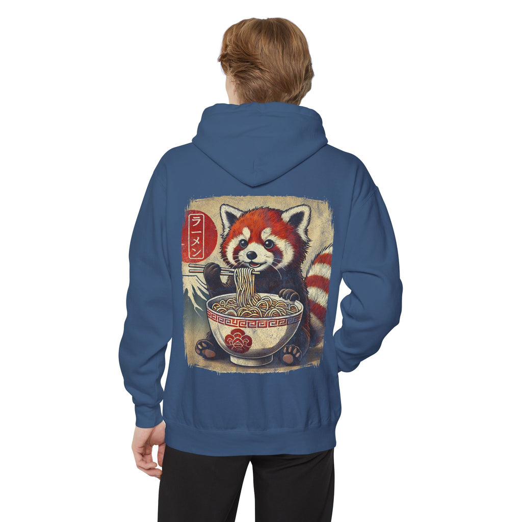 Japanese Anime Red Panda Ramen Hoodie