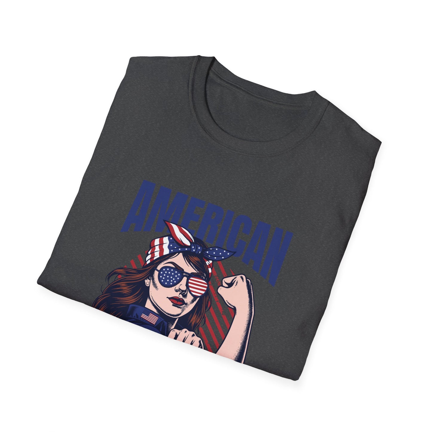 American Empowered Woman 4th of July Gifts Women's T-shirt