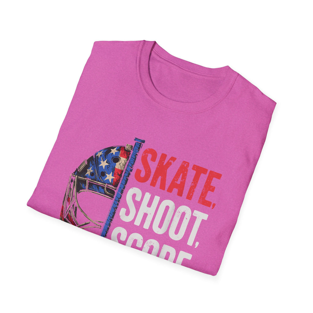 USA Hockey Skate Shoot Score Hockey T-Shirt