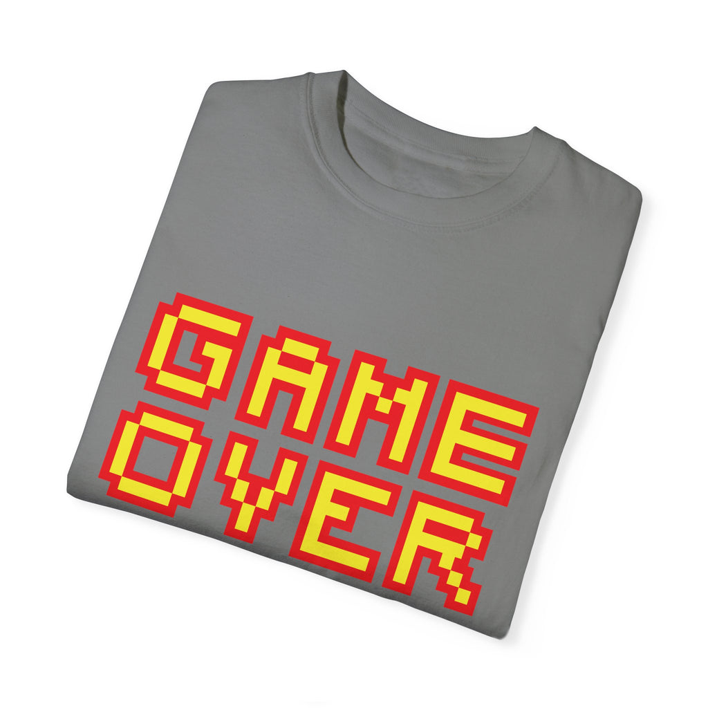Funny Pixel Gamer Game Over T-shirt