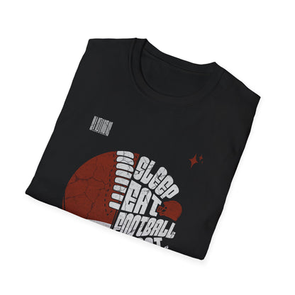 Eat Sleep Football Repeat Football Game Day T-Shirt