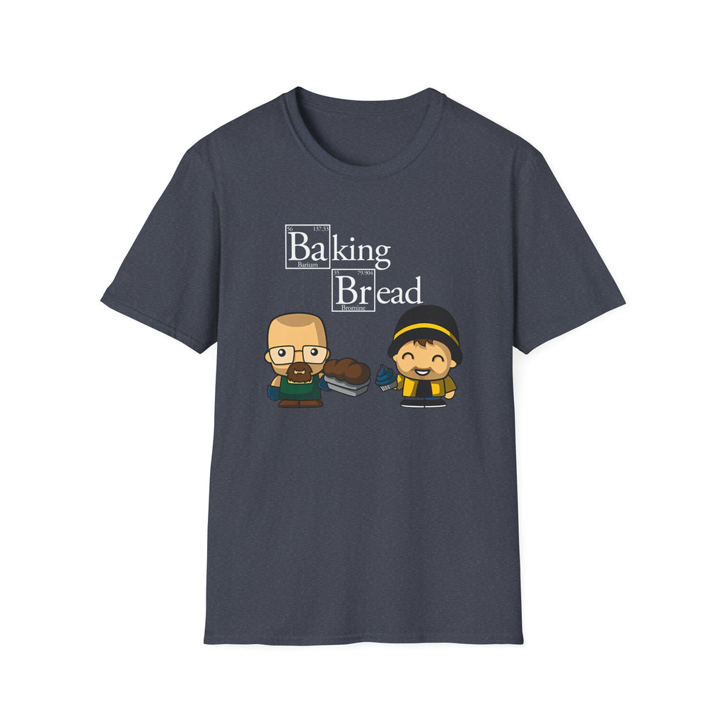 Funny Pop Culture Hilarious Chemistry Student Baking Bread T-Shirt
