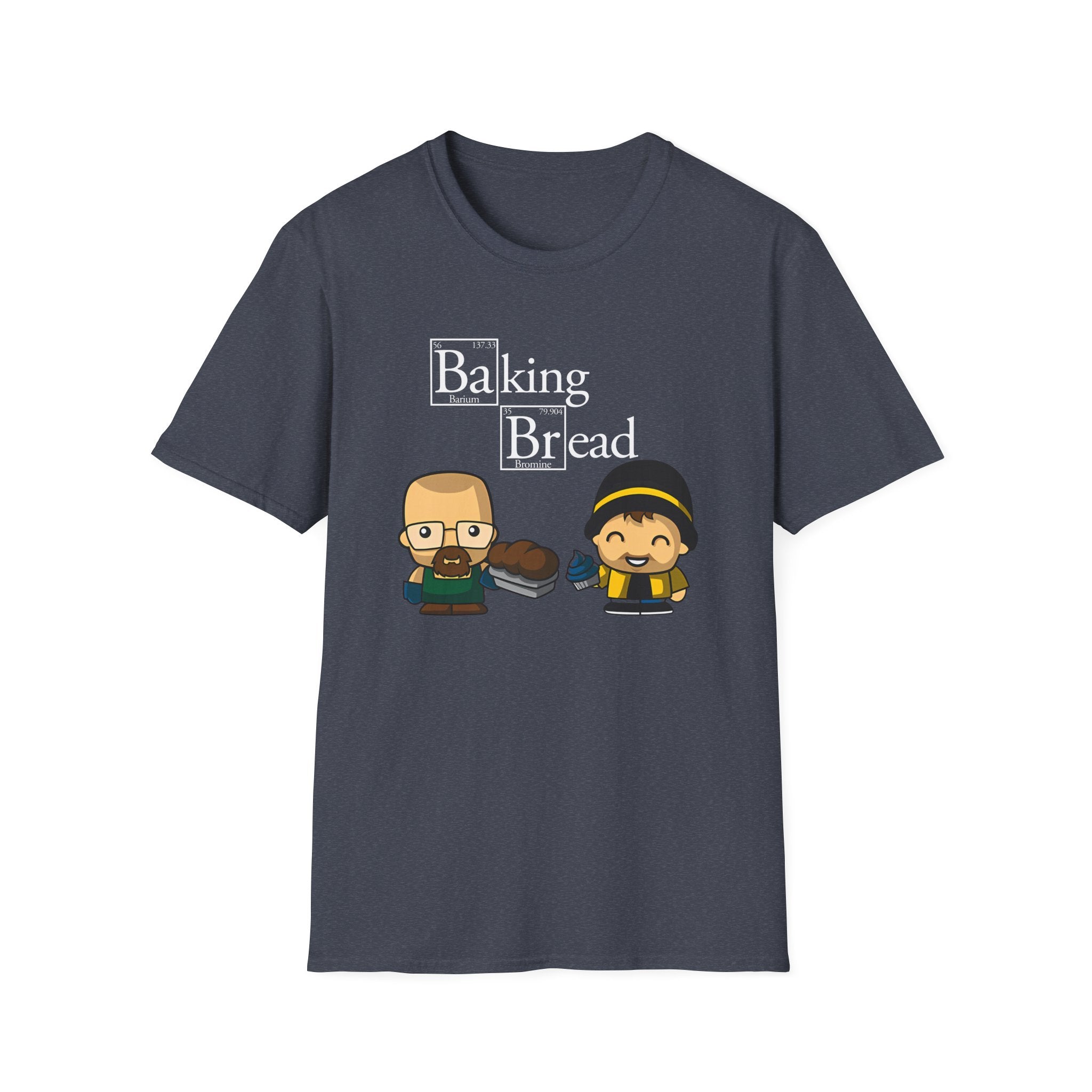 Funny Pop Culture Hilarious Chemistry Student Baking Bread T-Shirt