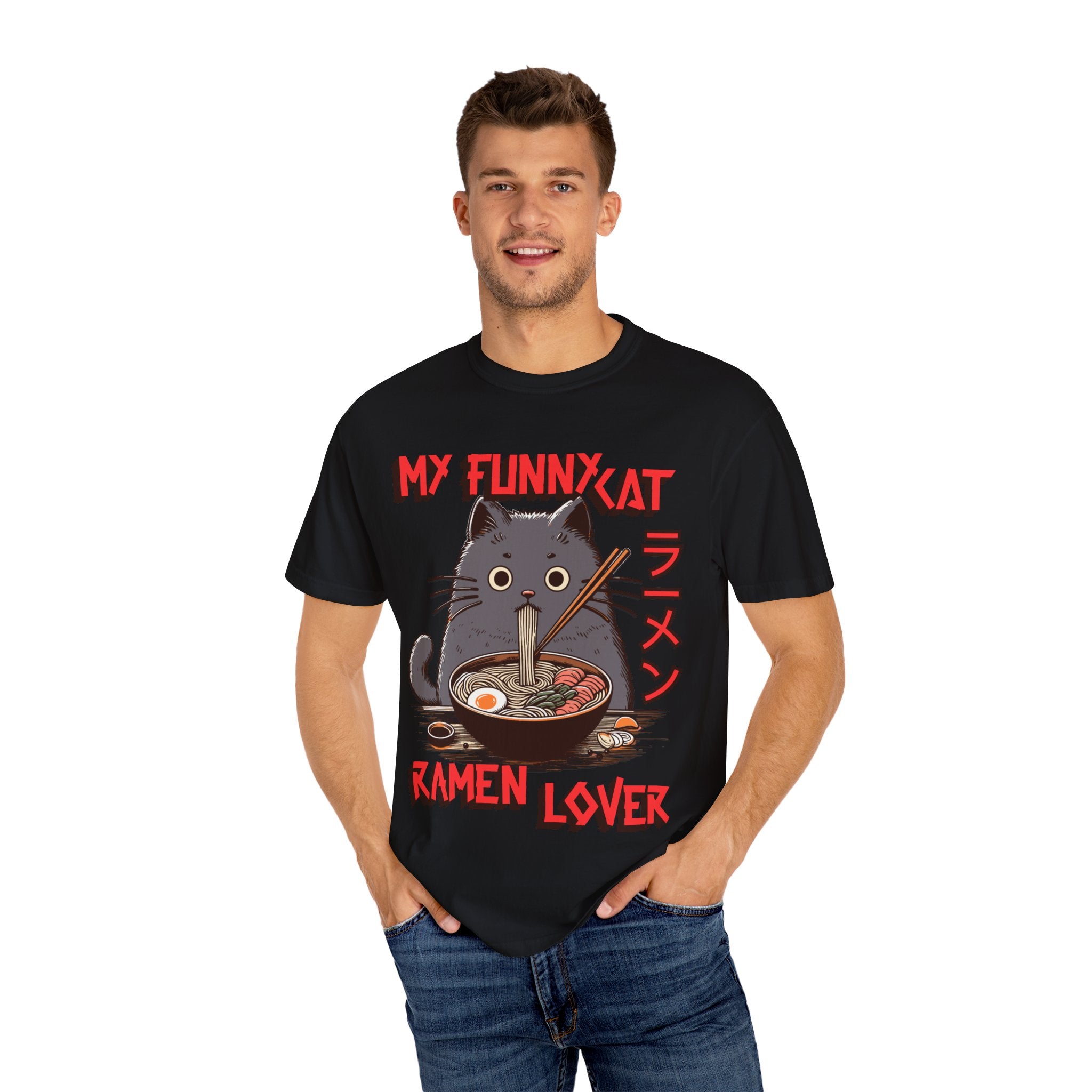 My Funny Cat Ramen Anime Lover T-shirt
