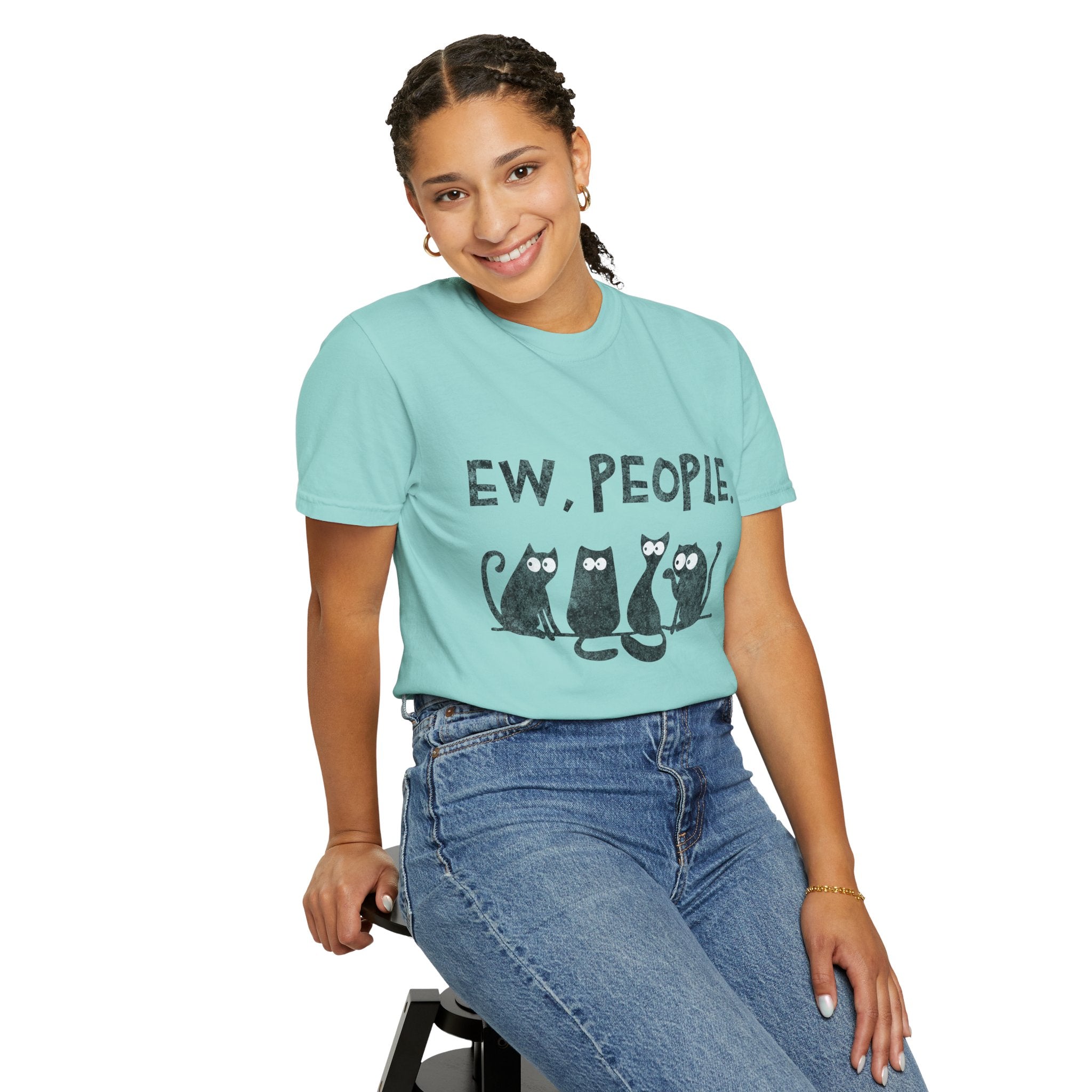 Kitten Puns Ew People Funny Cats T-shirt