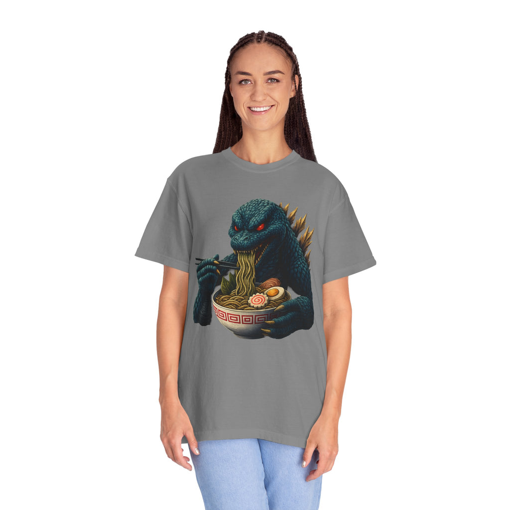 Kaiju Godzilla Eating Ramen T-shirt