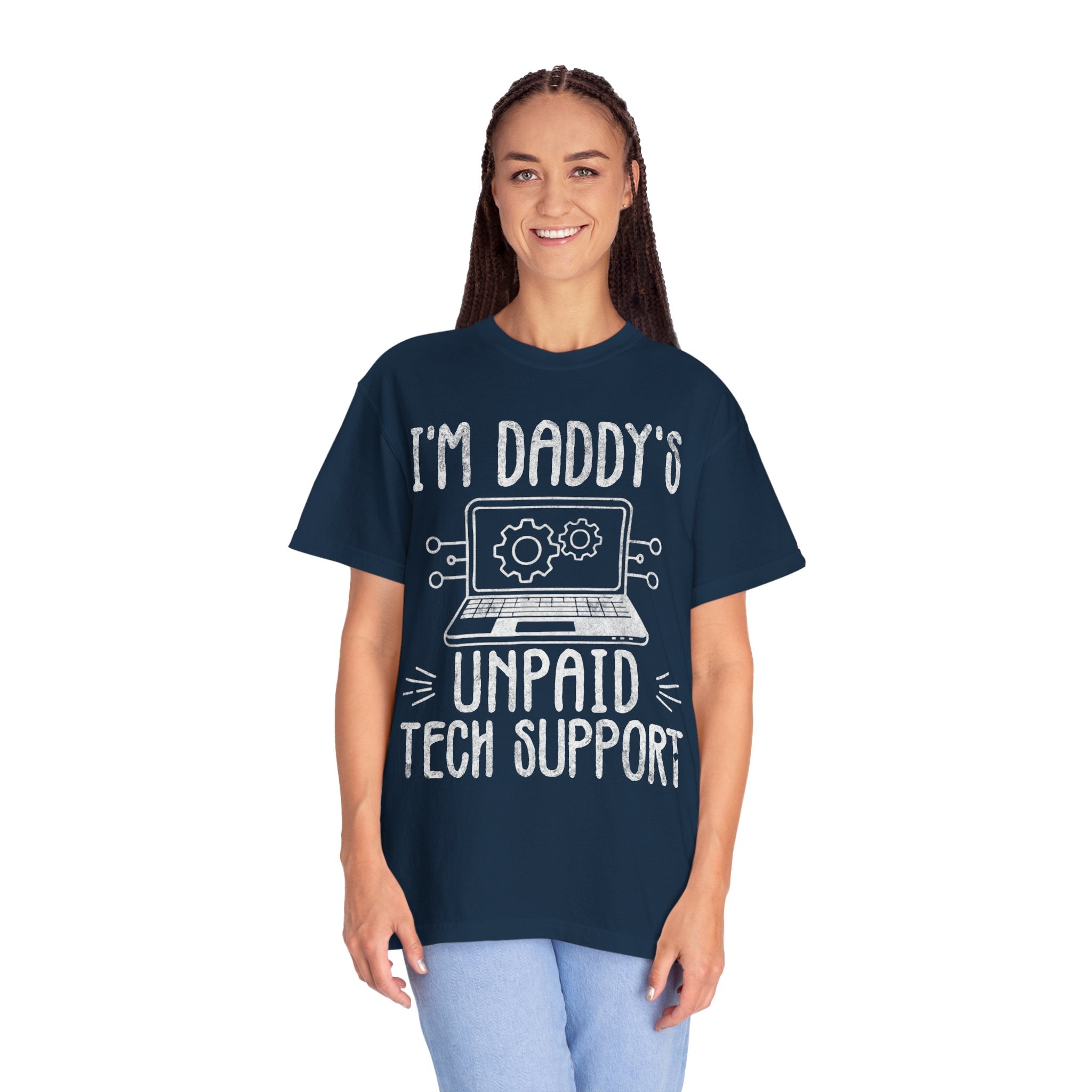 I'm Daddy's Unpaid Tech Support Funny T-shirt