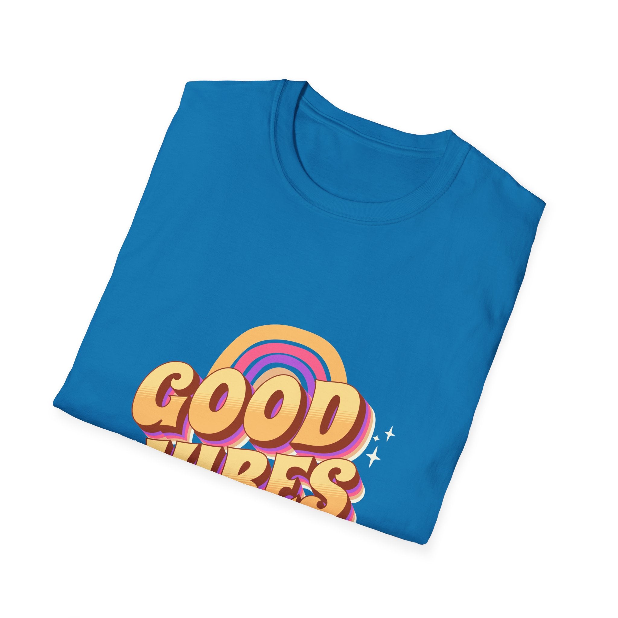 Retro 80s Old School Good Vibes Retro T-Shirt