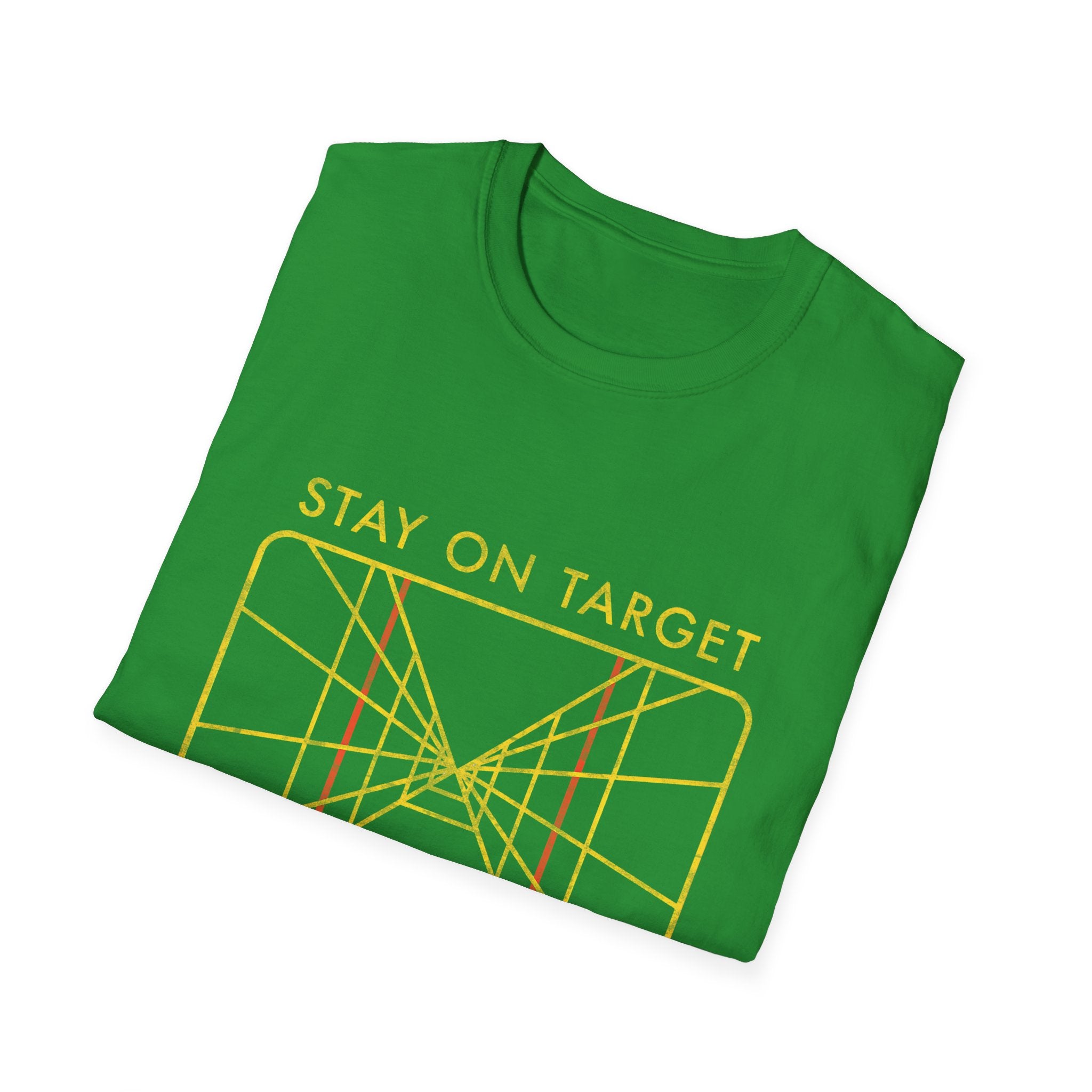 Funny Pop Culture Stay on Target Arcade Retro 80s T-shirt