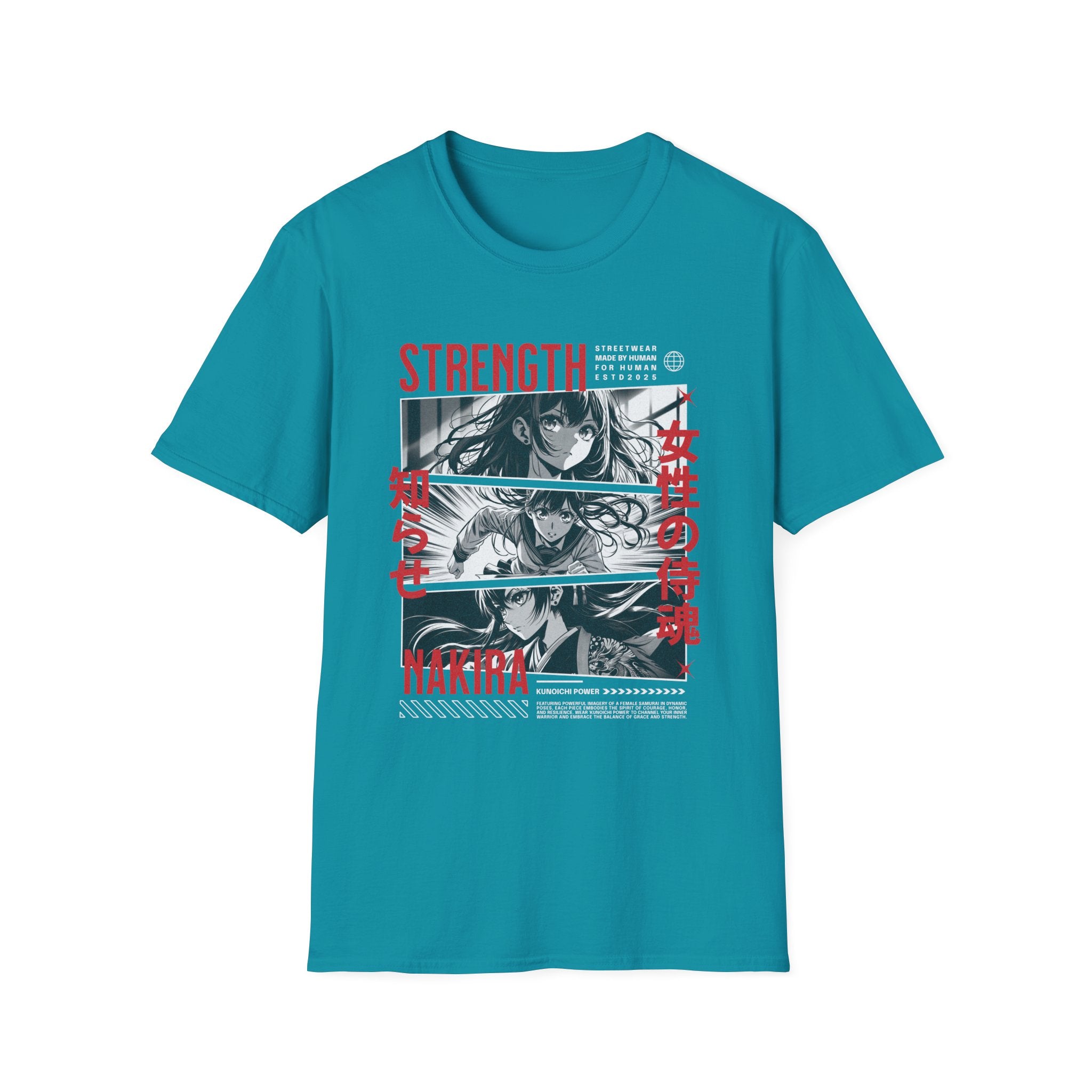 Nakira Strength Anime Girl T-Shirt