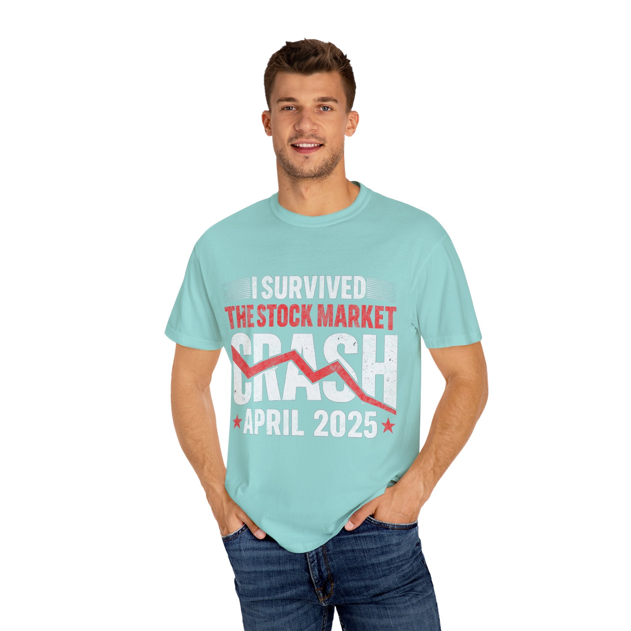 I Survived the Stock Market Crash April 2025 T-shirt