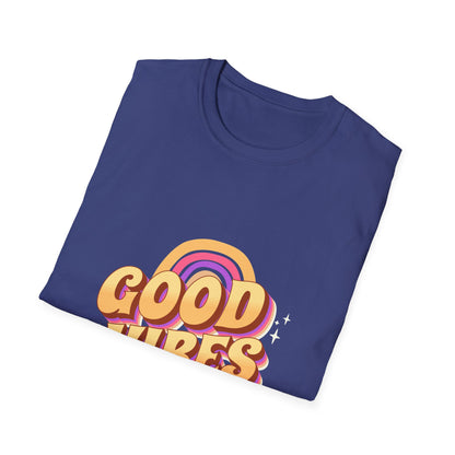 Retro 80s Old School Good Vibes Retro T-Shirt