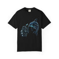Scuba Diver Dolphin Shirt, Vintage Ocean Graphic Tee, Deep Sea Diver Gift, Cute Marine Life Apparel, Scuba Diving Lover Top | Comfort Col...