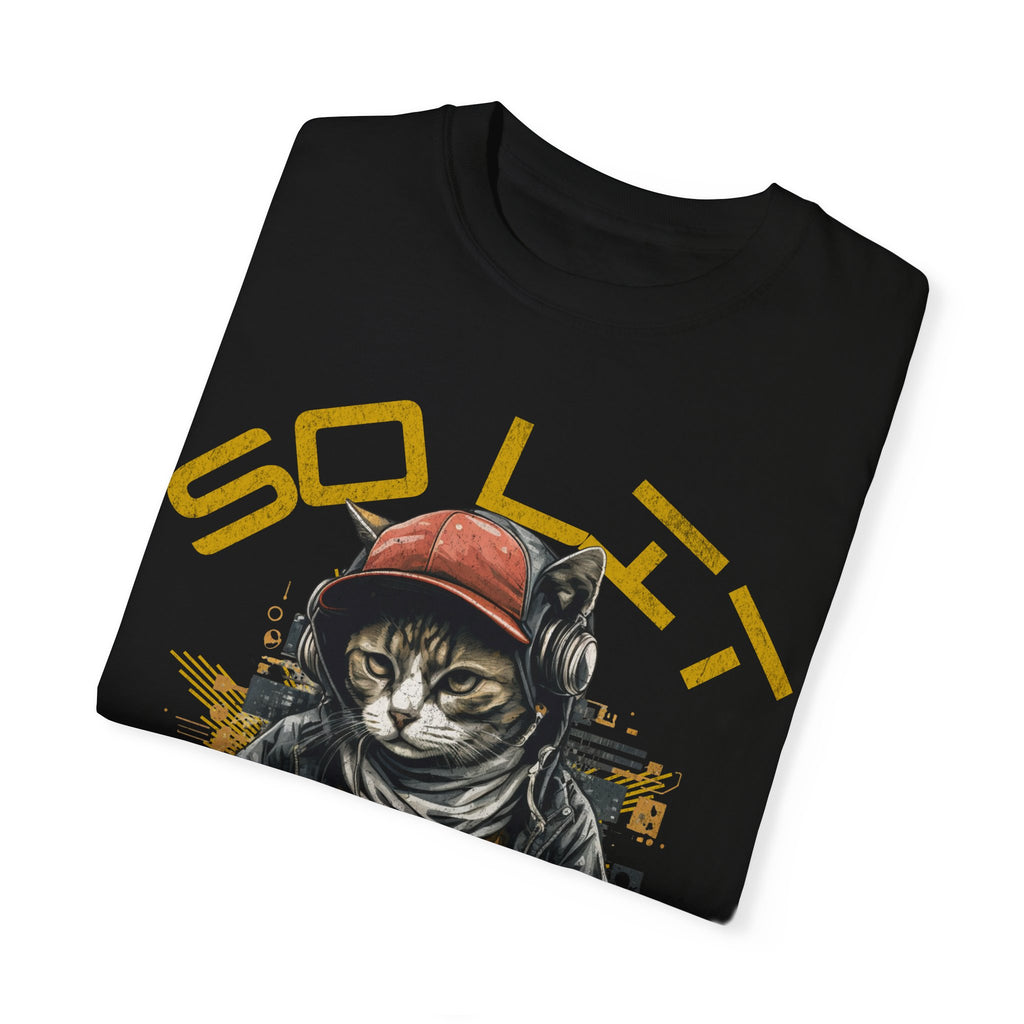 So Lit Right Meow Funny Cat Streetwear T-Shirt