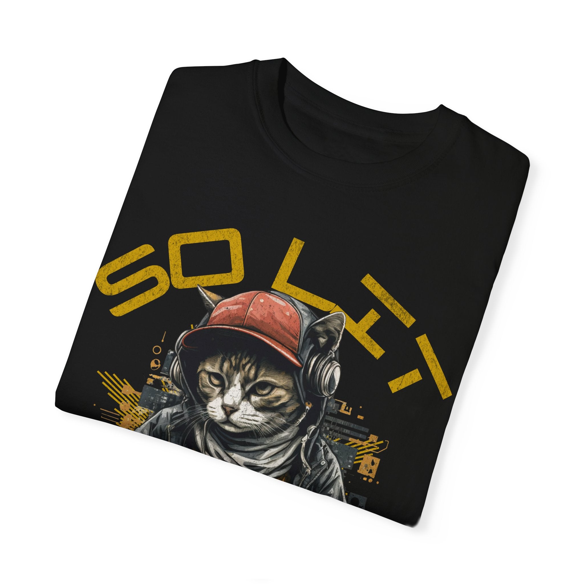 So Lit Right Meow Funny Cat Streetwear T-Shirt