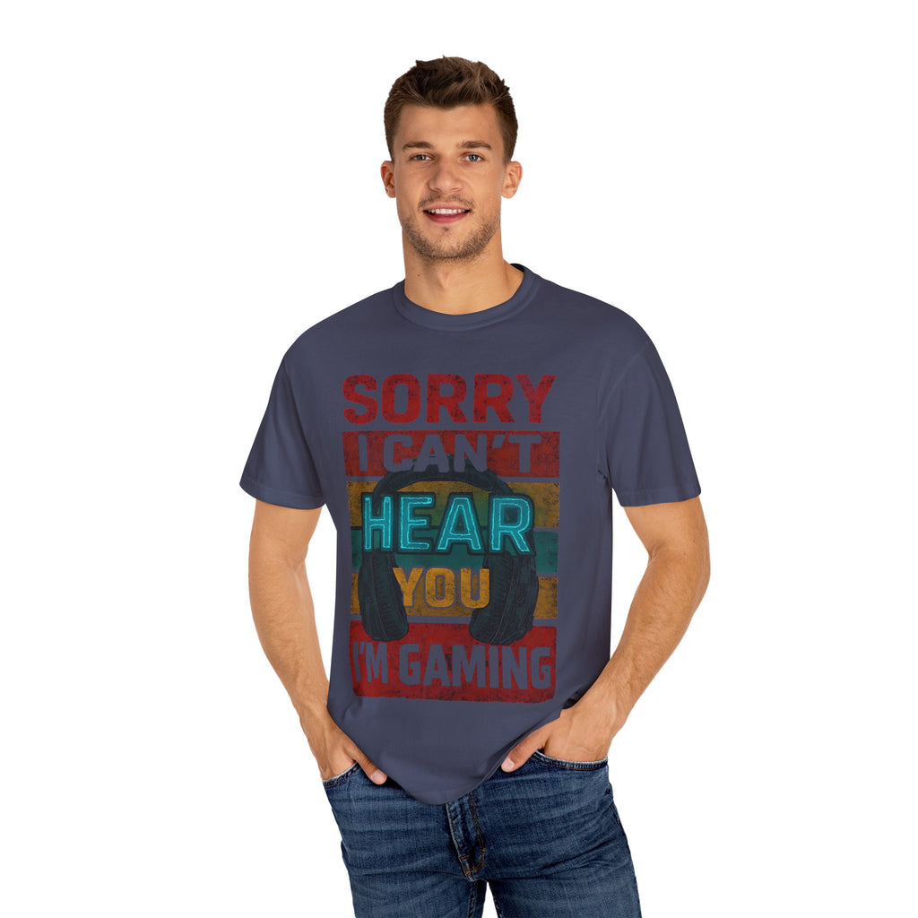 I Can’t Hear You, I’m Gaming Retro Gamer T-Shirt