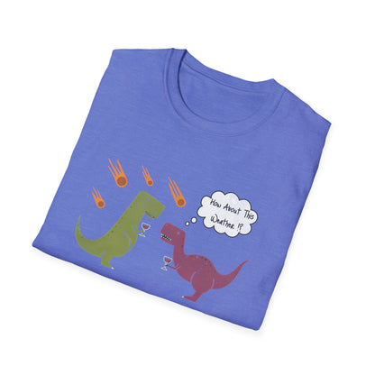 Funny T-Rex How About This Weather? Dino Puns T-Shirt