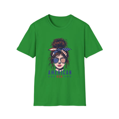 4th of July Gifts for Mothers American Mom T-shirt