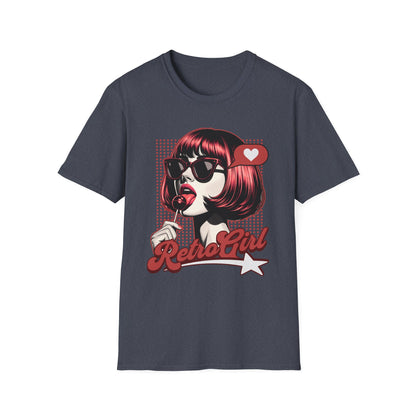 Good vibes Vintage 80s Old School Retro Girl T-Shirt