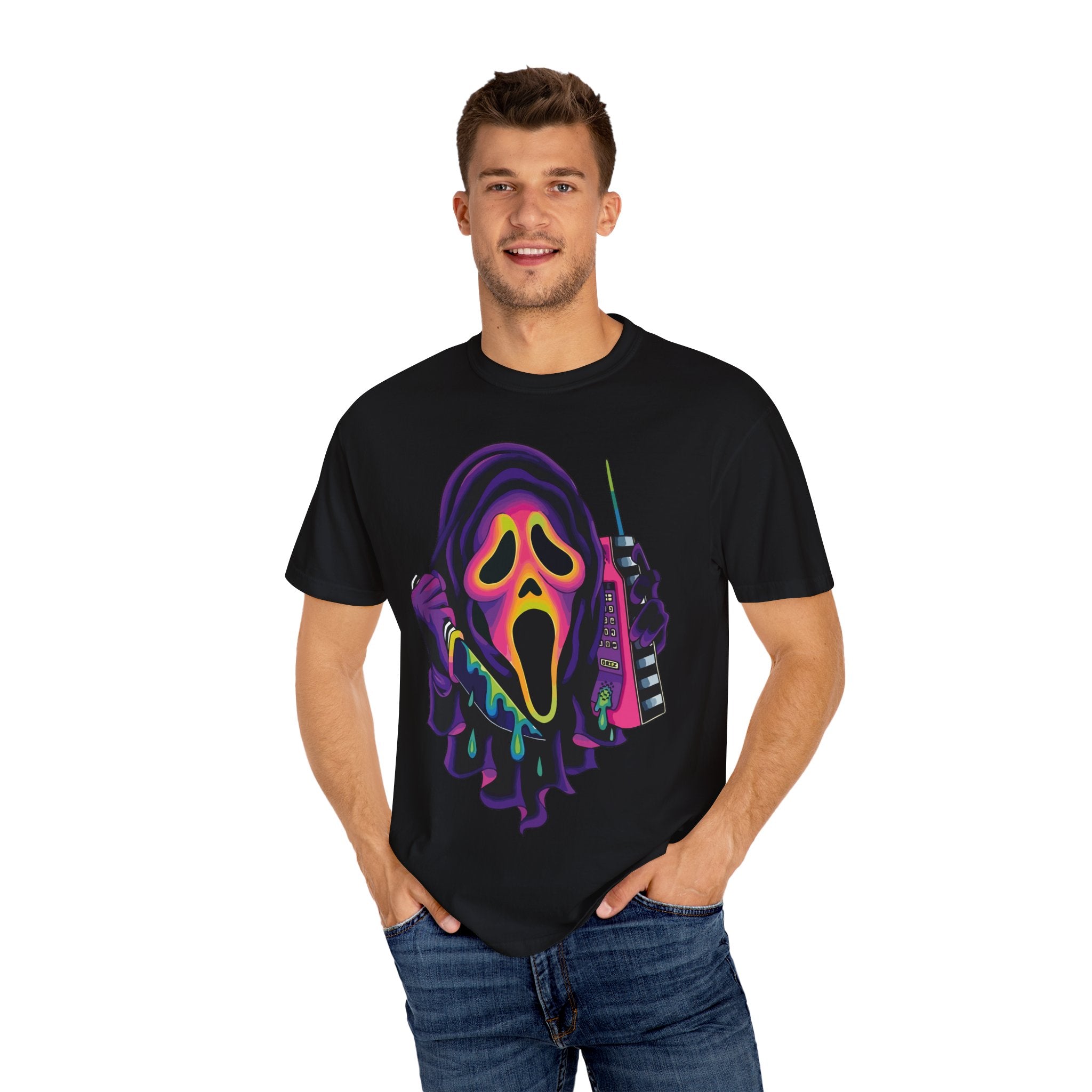 Scary Ghostface Horror Streetwear T-shirt
