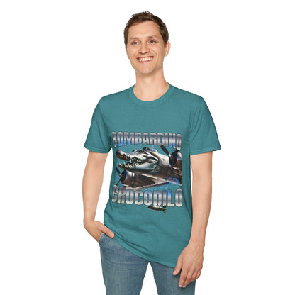 Funny Meme Bombardino Crocodilo T-shirt