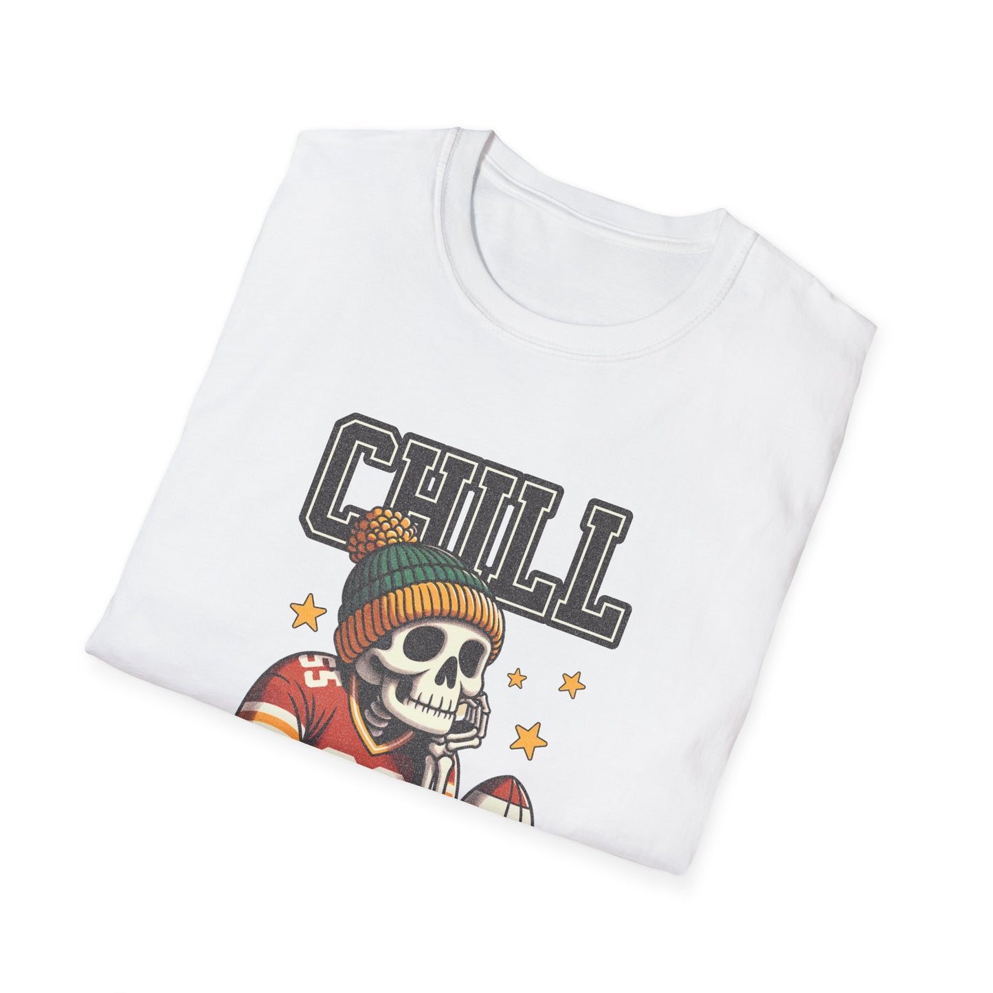 Coffee, Chill & Game Day Football Season T-Shirt