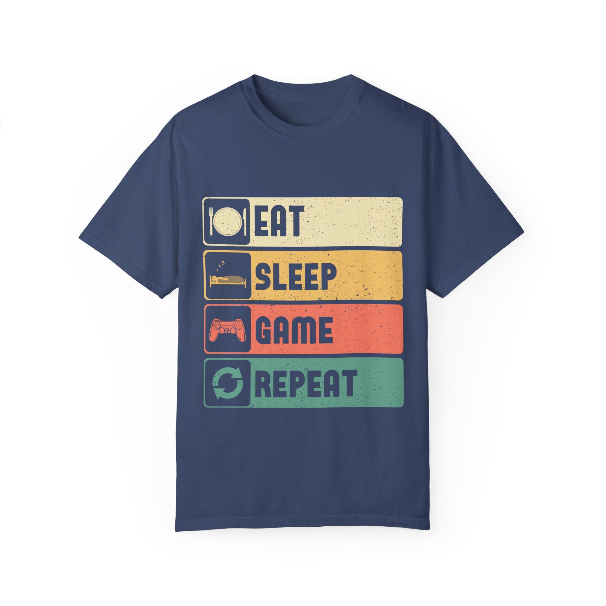 Eat Sleep Game Repeat Gamer T-Shirt